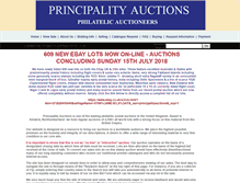 Tablet Screenshot of principalityauctions.co.uk